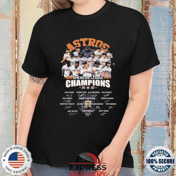 american league astros shirts