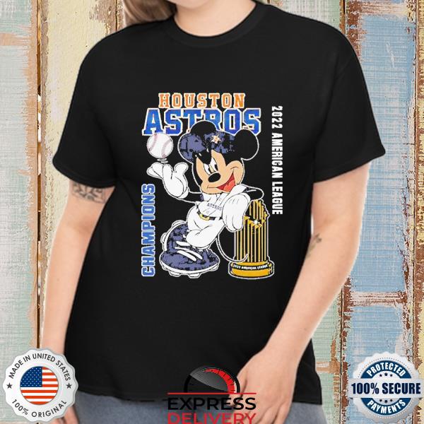 Official Mickey Mouse Houston Astros 2022 American League Champions Shirt