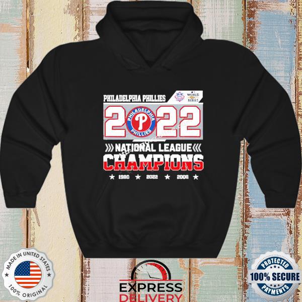 Official Philadelphia Phillies 3X National League Champions Shirt