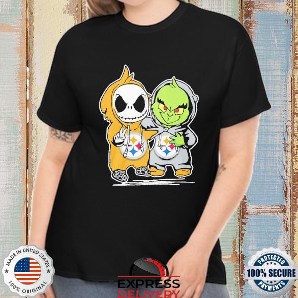 Pittsburgh Steelers Baby Jack Skellington And Baby Grinch Christmas 2022  Shirt, hoodie, sweater, long sleeve and tank top