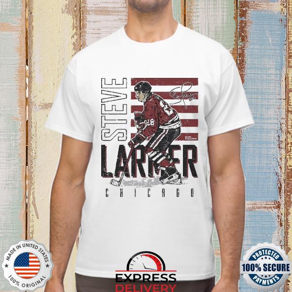 Official Steve Larmer Chicago Blackhawks Homage Signature Shirt