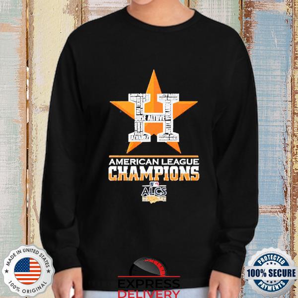 Official Houston Astros 2022 American League Champions Roster T-Shirt,  hoodie, sweater, long sleeve and tank top