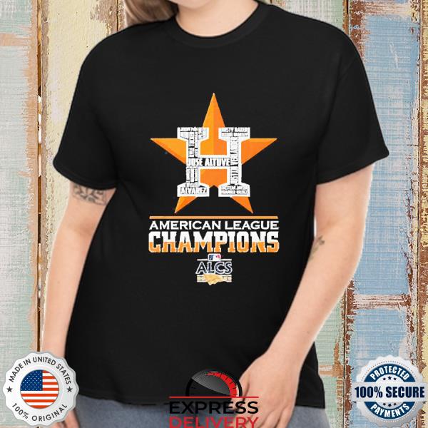 Official Team Players Houston Astros 2022 American League Champions Shirt