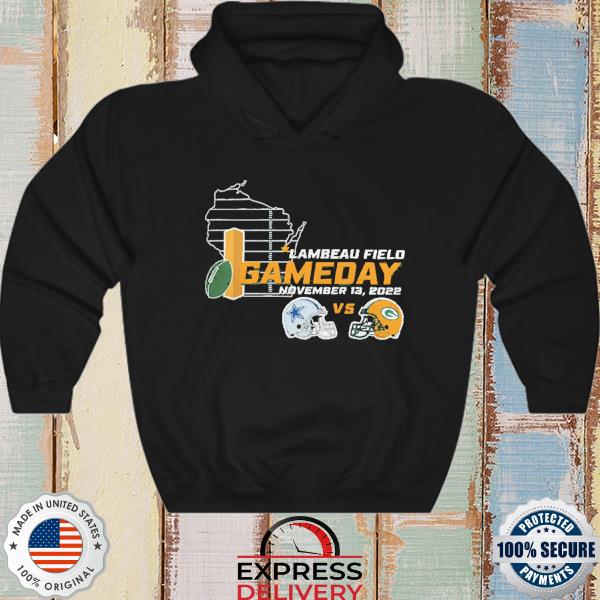 Packers Pro Shop Green Bay Packers Vs Dallas Cowboys At Lambeau Field  November 13, 2022 GameDay Shirt, hoodie, sweater, long sleeve and tank top