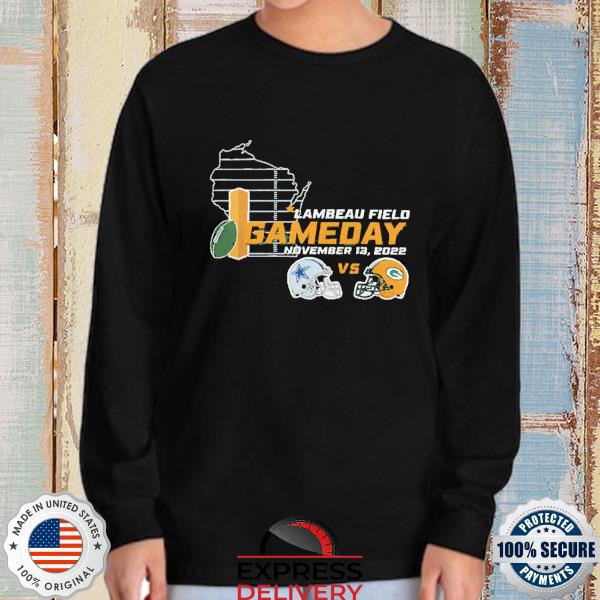 Packers Pro Shop Green Bay Packers Vs Dallas Cowboys At Lambeau Field  November 13, 2022 GameDay Shirt, hoodie, sweater, long sleeve and tank top