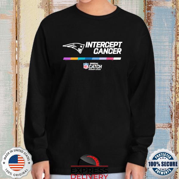 Patriots 2022 NFL crucial catch intercept cancer shirt, hoodie, sweater,  long sleeve and tank top