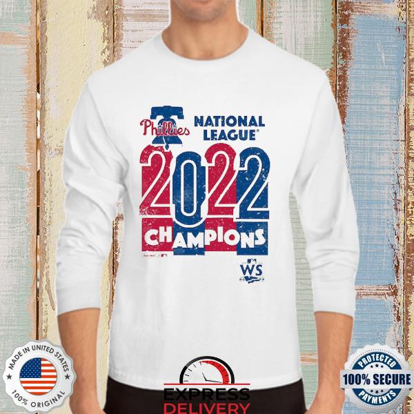 Philadelphia Phillies Majestic Threads Royal 2022 National League Champions  Shirt
