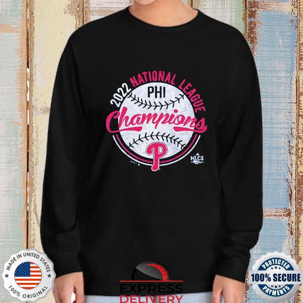 Philadelphia Phillies Majestic Threads 2022 National League Champions shirt,  hoodie, sweater, long sleeve and tank top