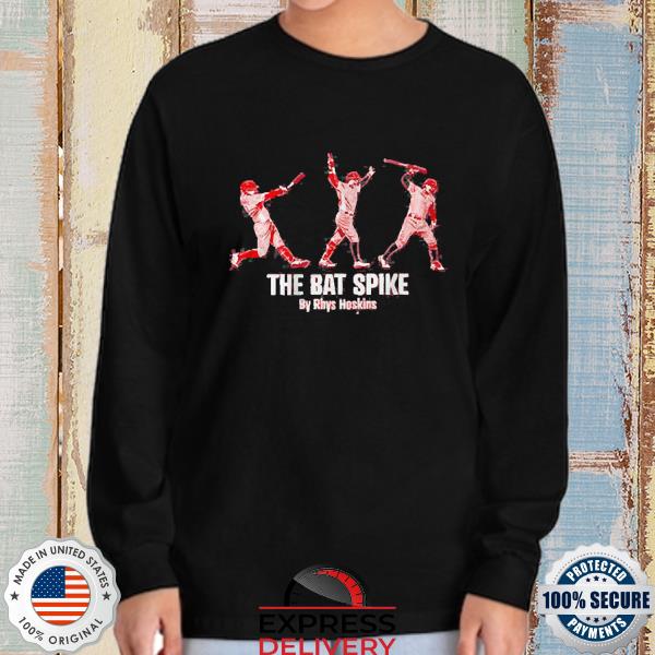 The Bat spike black ink Philadelphia Phillies t-shirt, hoodie, sweater,  long sleeve and tank top
