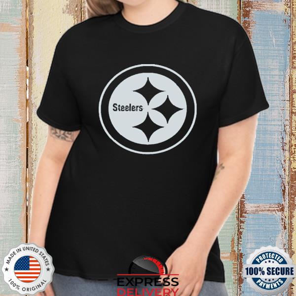 Pittsburgh Steelers Rflctv Name And Logo Shirt