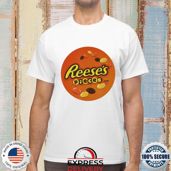 Reese's pieces candy centered shirt