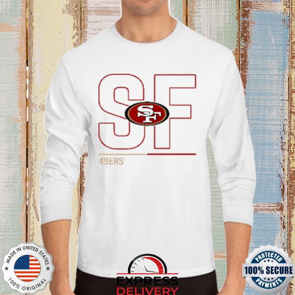 49ers black long sleeve shirt