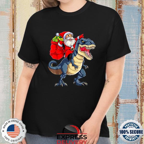 christmas t rex shirt