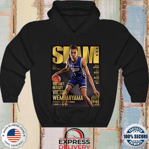 Slam Cover Victor Wembanyama NBA Tee Shirt - Limotees