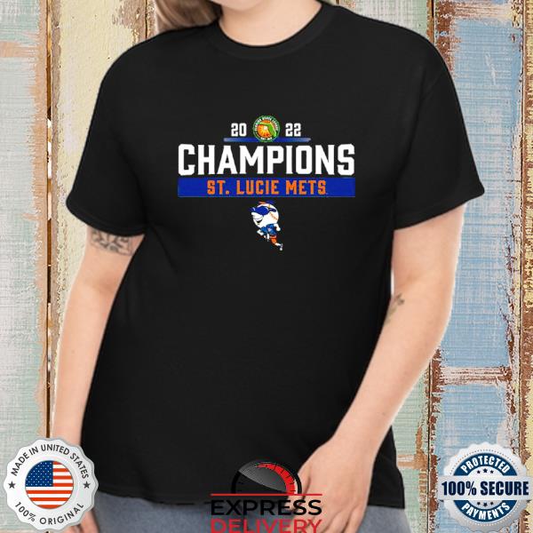 St Lucie Mets 2022 Champions New York Mets mascot shirt, hoodie