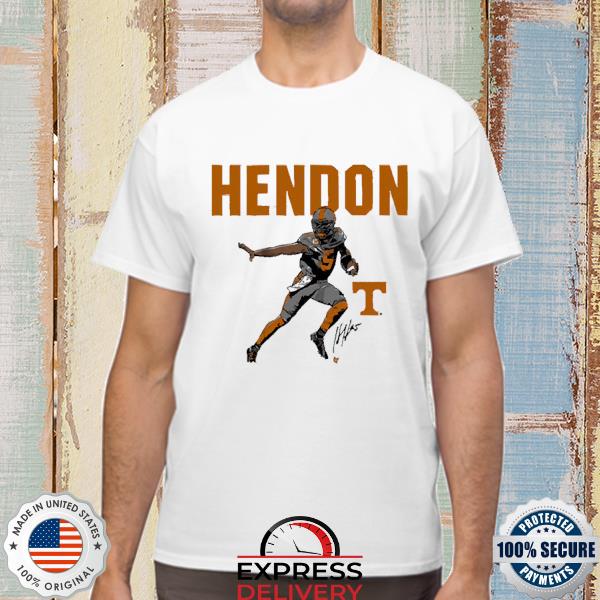 Tennessee Volunteers Hendon Hooker Signature Pose 2022 Shirt