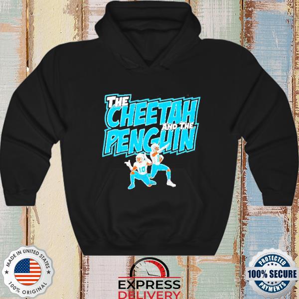 The Cheetah And The Penguin Miami Dolphins Shirt, hoodie, sweater, long  sleeve and tank top