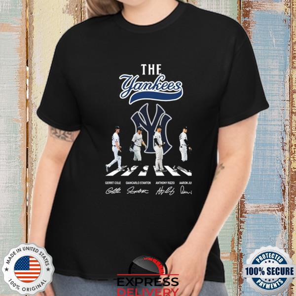 The New York Yankees Abbey Road 2022 signatures shirt, hoodie