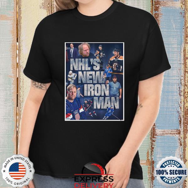 The nhl has a new iron man shirt