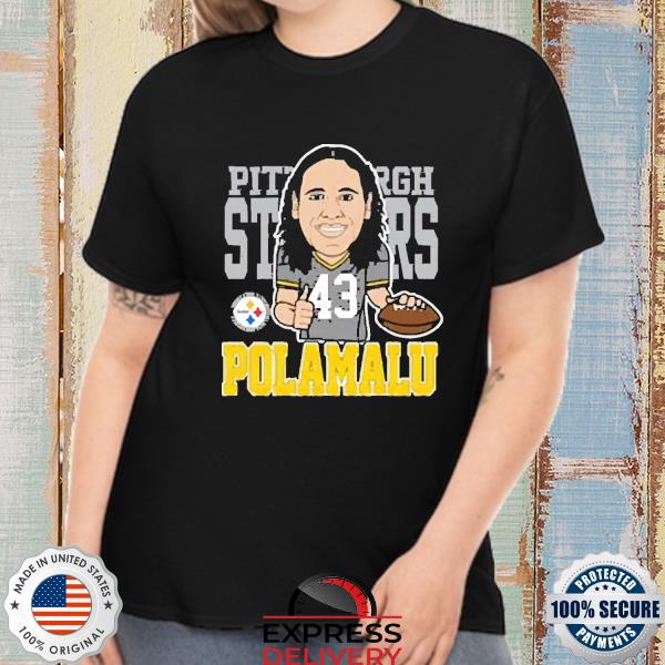 Official pittsburgh Steelers Troy Polamalu T-Shirts, hoodie, tank top,  sweater and long sleeve t-shirt