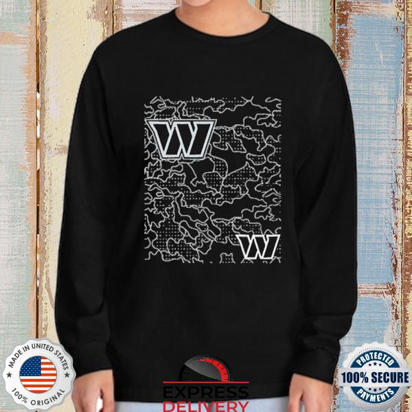 Washington commanders black rflctv shirt, hoodie, sweater, long sleeve and  tank top