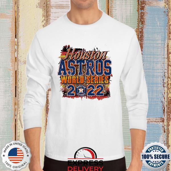 Astros world series champions T Shirt Large orange