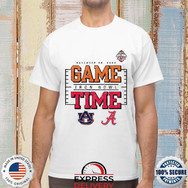 Auburn Tigers vs Alabama Crimson Tide 2022 Iron Bowl Matchup T-Shirt