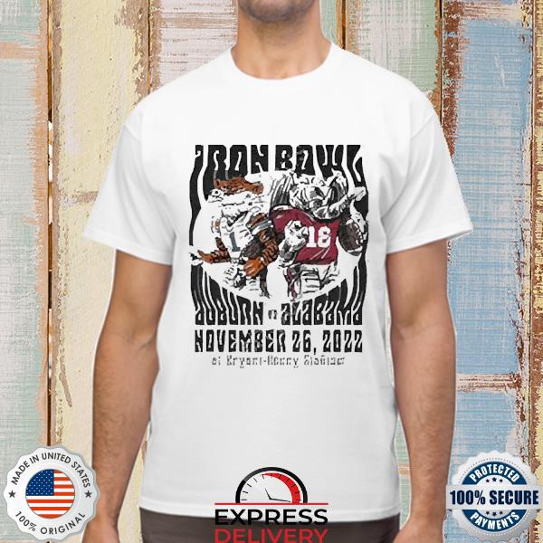 Auburn Tigers Vs. Alabama Crimson Tide Iron Bowl Matchup T-Shirt