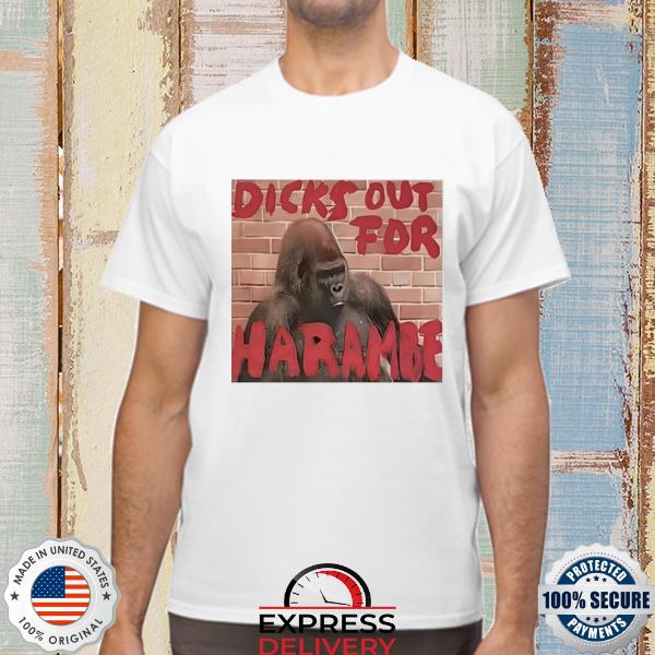 Bigfoot dicks out for harambe shirt