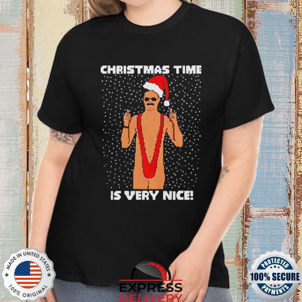 Borat Sagdiyev Hat Christmas time is very nice shirt