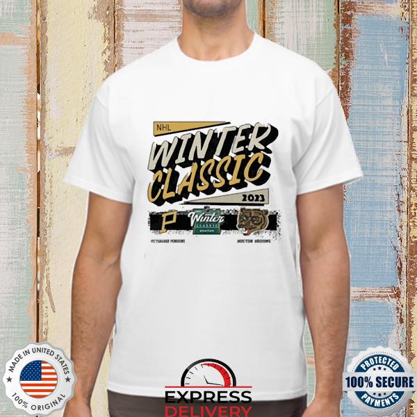 Boston Bruins vs Pittsburgh penguins fanatics branded 2023 nhl winter classic matchup event shirt