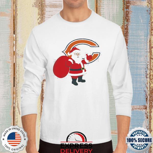 Chicago Bears Nfl Santa Claus Christmas Shirt, hoodie, sweater, long sleeve  and tank top