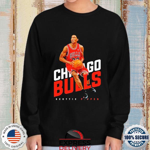 Chicago bulls basketball red art scottie pippen shirt, hoodie, sweater,  long sleeve and tank top