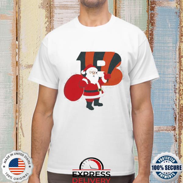 Cincinnati Bengals Nfl Santa Claus Christmas Shirt