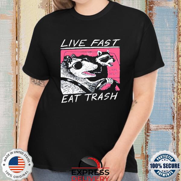 David Szymanski Wearing Live Fast Eat Trash 2022 Shirt