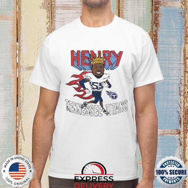 Derrick Henry Tennessee Titans Homage Caricature Player Shirt