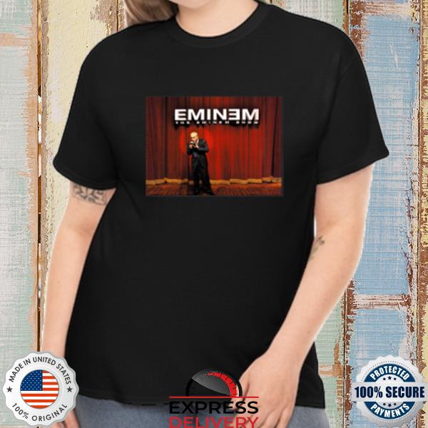 Eminem merch show on the mic shirt