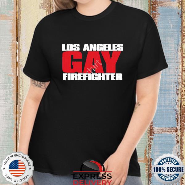 Emma Boycrushbuckley Los Angeles Gay Firefighter Shirt