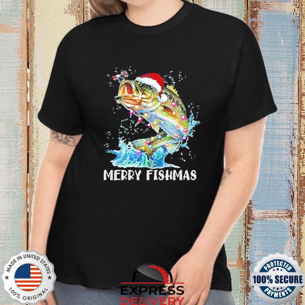 Funny Fish Christmas For Men Grandpa Fishing Lovers Dad Sweatshirt