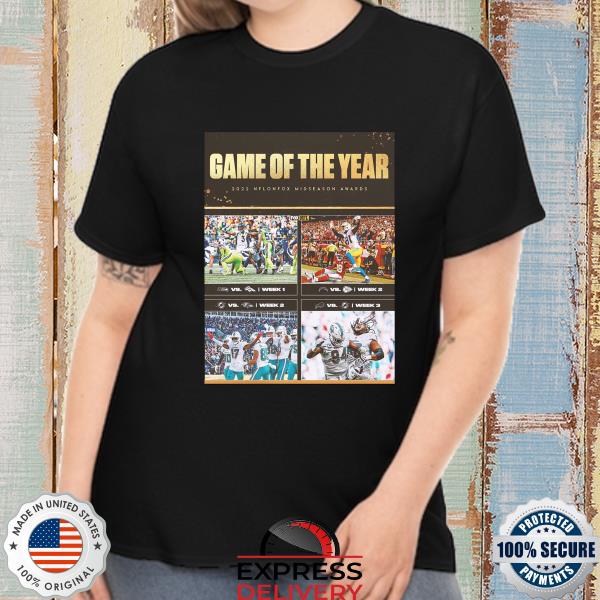 Game of the year 2022 nfl on fox midseason awards best shirt, hoodie,  sweater, long sleeve and tank top