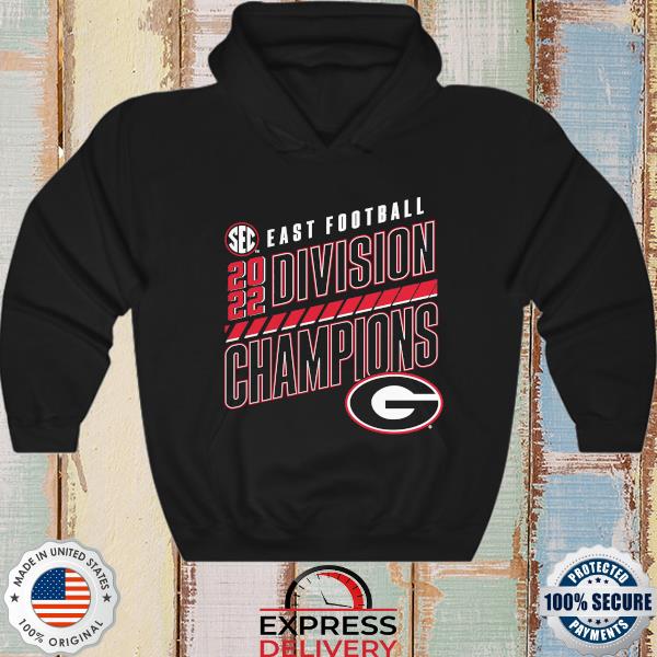 Georgia Bulldogs 2022 SEC East Division Football Champions Slanted Knockout  T-Shirt, hoodie, sweater, long sleeve and tank top