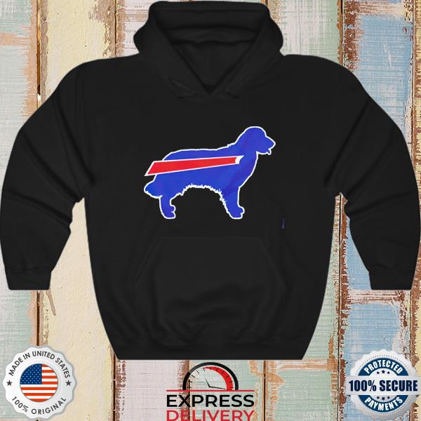 Golden Retriever Buffalo Stripe Shirt - Bills Giving Tee Tops Sweatshirt