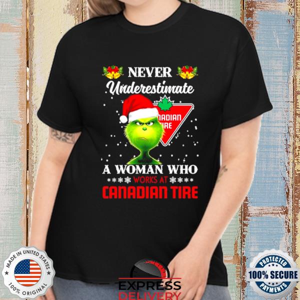 Grinch Santa Hat Never Underestimate A Woman Who Works At Perkins Merry Christmas 2022 Sweatshirt