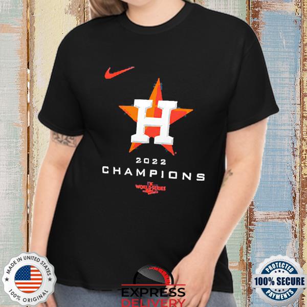 Houston Astros Nike Women's 2022 World Series Champions Prize T
