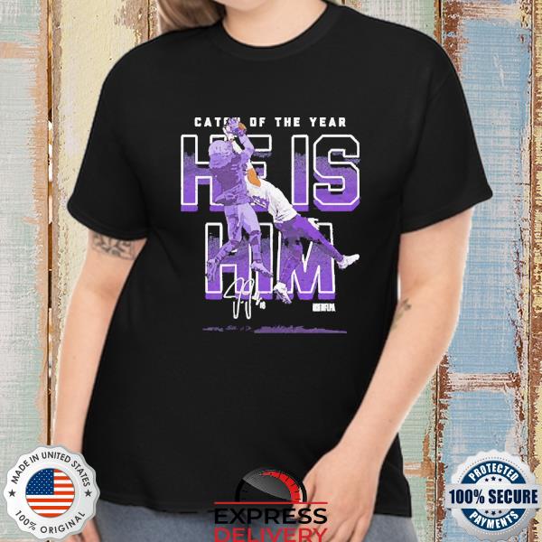 Justin Jefferson Minnesota One-Handed Catch of the year 2022 shirt
