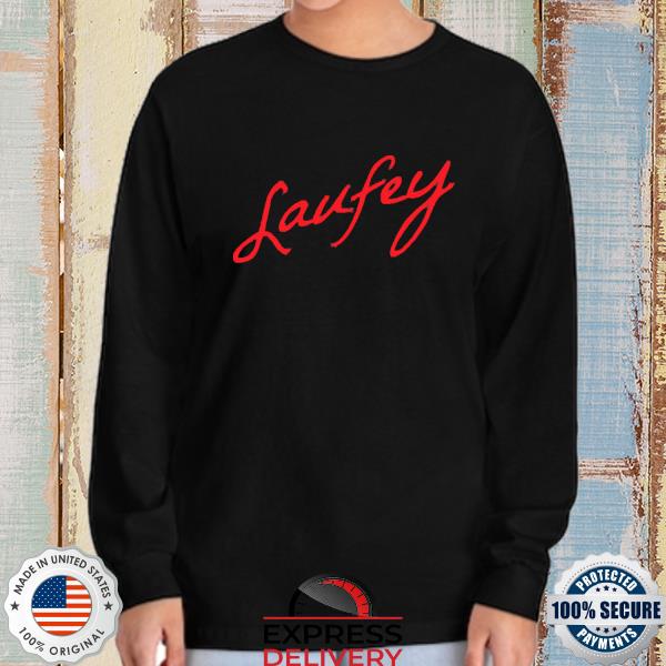 Embroidered Signature Hoodie - Green Thread on Laufey Online Store