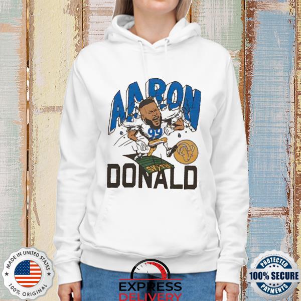 Aaron Donald Los Angeles Rams caricature shirt, hoodie, sweater, long  sleeve and tank top