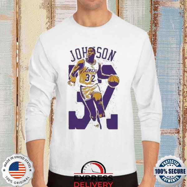 Magic Johnson Los Angeles Lakers Basketball Great player 32 art shirt,  hoodie, sweater, long sleeve and tank top