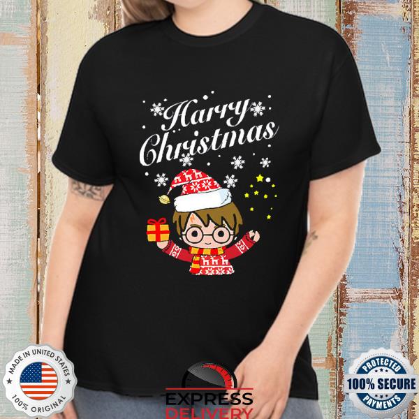 met tijd Vaardig vers Merry Christmas Harry Potter Harry Christmas T-shirt, hoodie, sweater, long  sleeve and tank top
