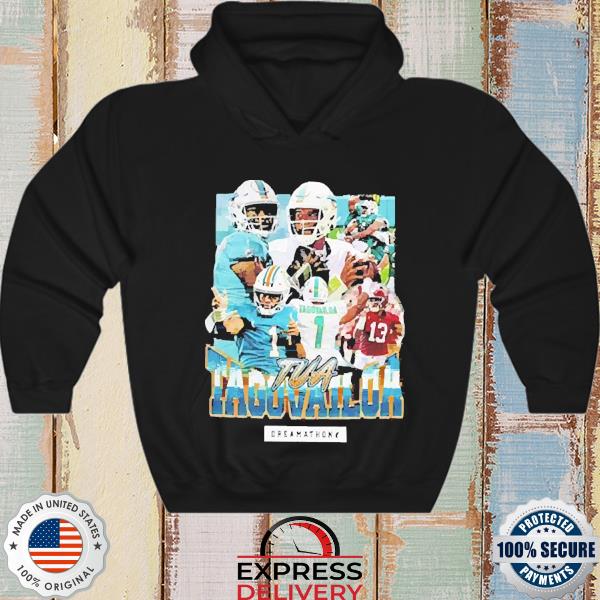 Official MiamI dolphins dreamathon merch tua tagovailoa T-shirt